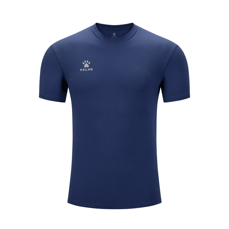 Road S/S Cotton T-Shirt - Navy
