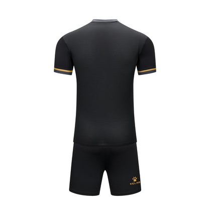 Segovia S/S Full Football Kit - Black / White