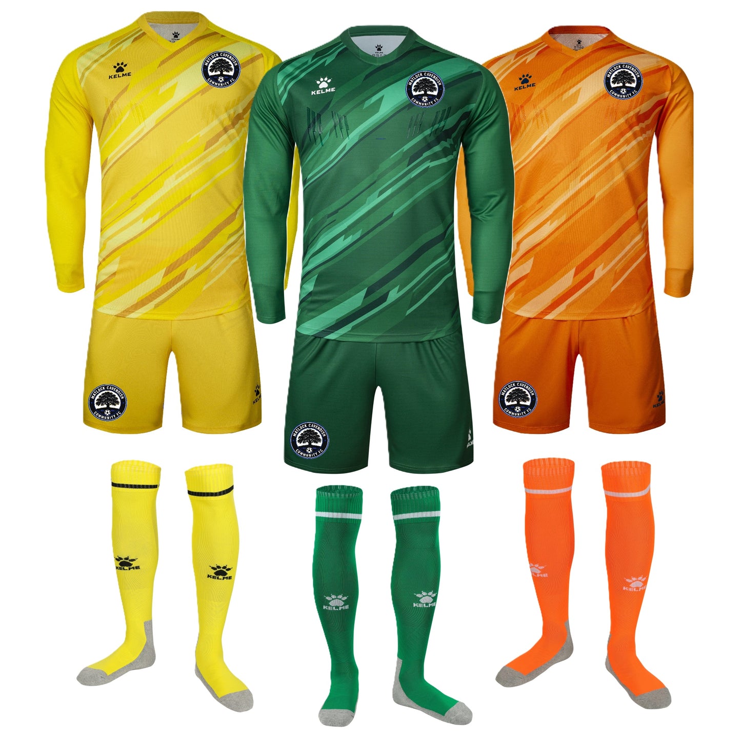 Matlock CCFC L/S Goalkeeper Set